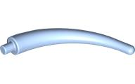 Animal Body Part / Plant, Tail / Claw / Horn / Branch / Tentacle, End Section in Bright Light Blue