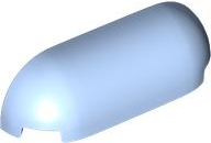 Brick Round, Curved Triple 1 x 4 x 1 in Bright Light Blue