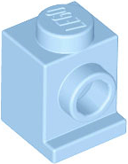 Brick Special 1 x 1 with Headlight in Bright Light Blue