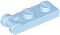 Plate Special 1 x 2 with Handle on End [Closed Ends] in Bright Light Blue