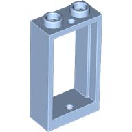 Window 1 x 2 x 3 Flat Front in Bright Light Blue