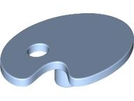 Equipment Paint Palette in Bright Light Blue