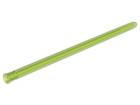 Large Figure Weapon, Lightsaber Blade 16L with Axle Hole in Trans-Bright Green