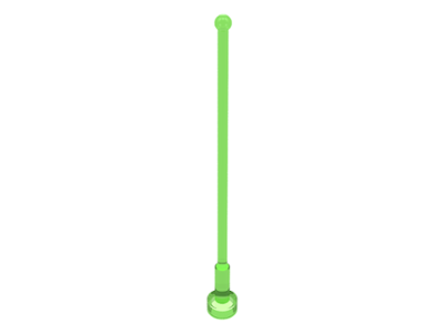 Antenna 8H Whip in Trans-Bright Green