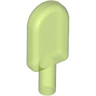 Food Popsicle / Lollipop in Trans-Bright Green