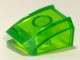 Brick Curved 2 x 2 with Lip, No Studs in Trans-Bright Green