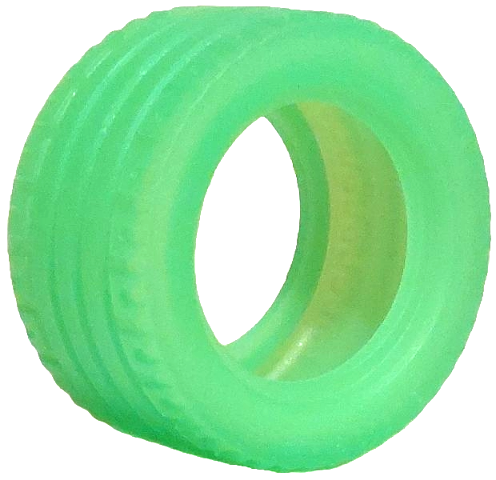 Tyre 43.2 x 22 ZR in Trans-Bright Green