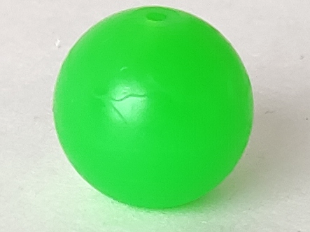 Projectile, Large Figure Weapon, Zamor Sphere / Ball in Trans-Bright Green