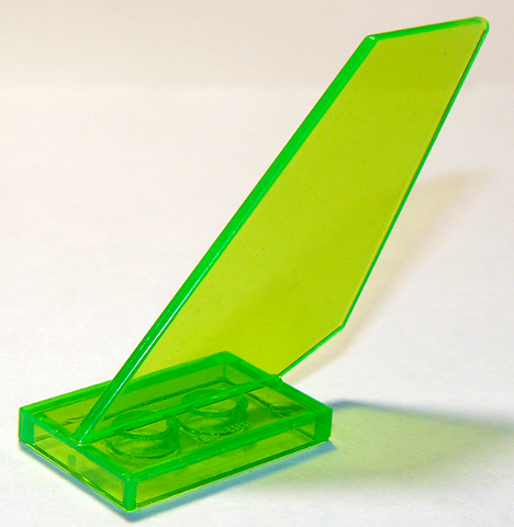 Tail Shuttle in Trans-Bright Green