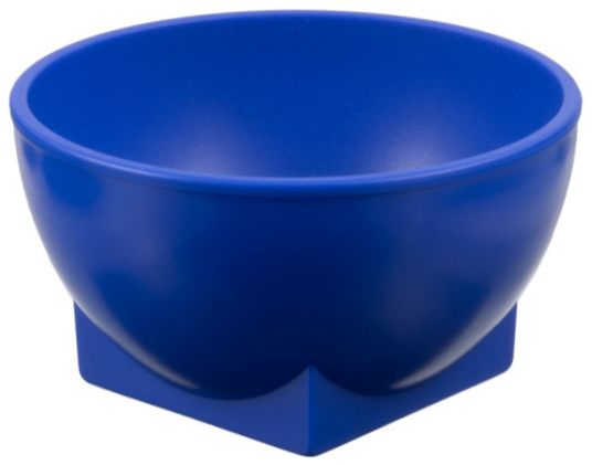 Duplo Ball Tube Base / Dish in Dark Royal Blue
