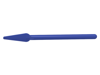 Weapon Pike / Spear Round End in Dark Royal Blue