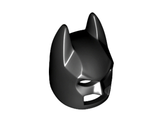 Mask, Batman Cowl [Plain] in Black