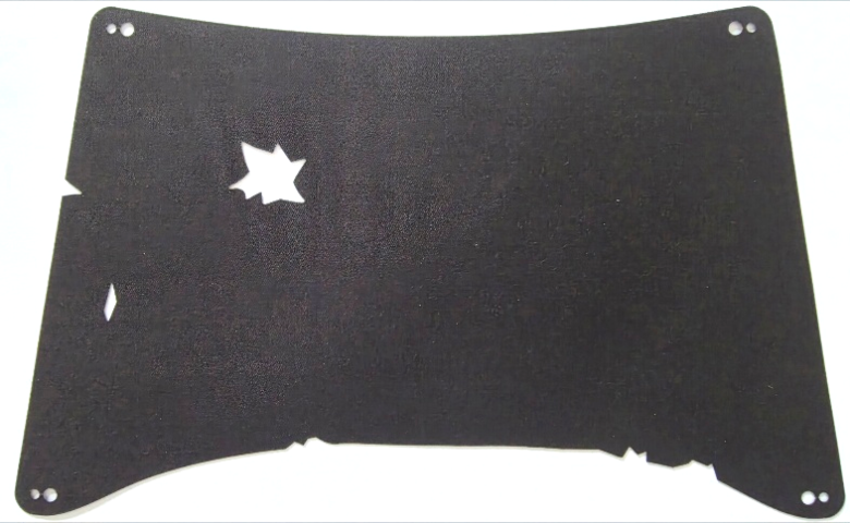 Sail, 27 x 16 in Black