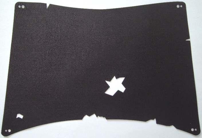 Sail, 31 x 20 in Black