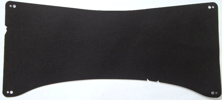 Sail, 30 x 13 in Black