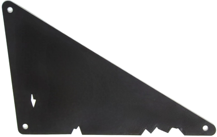 Sail, 23 x 14 in Black