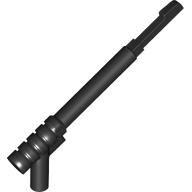 Weapon Spear Gun with Squared Trigger and Thick Spear Base in Black