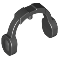 Headwear Accessory Ear Protectors / Headphones in Black