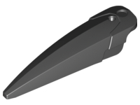 Large Figure Limb Cover / Claw / Spike Large with Axle in Black