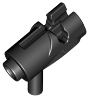 Launcher, Weapon Gun / Blaster / Shooter Mini in Black