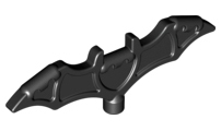 Duplo Batman Bat-a-Rang / Boomerang in Black