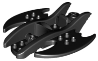 Duplo Batwing Body 10 x 10 in Black