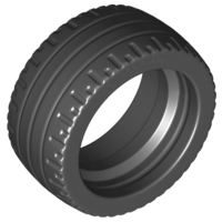 Tyre 24 x 12 Low Profile in Black