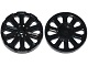 Wheel Cover 10 Spoke T Shape - for Wheel 18976 in Black