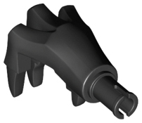 Animal Body Part, Dinosaur, Foot / Hand / Manus [Plain] in Black
