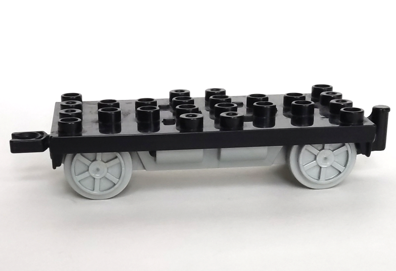 Duplo Train Base 4 x 8 for Intelligent Train, with Battery Compartment in Black