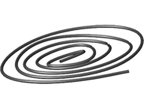 String Cord Poly, 1.2mm Thickness, 100cm in Black