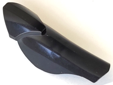 Large Figure Limb Cover, Leg Shin Guard with Ball Joint Socket in Black