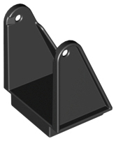 Duplo Ladder Stand in Black