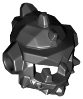 Helmet Angular with Side Holes in Black