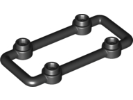 Lattice 3 x 6 Module with Studs in Black