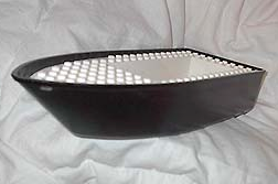 Boat 25 x 10 x 4 1/3 [Complete Assembly] in Black