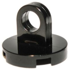 Tile Special Round 2 x 2 - Thin Lifting Ring in Black