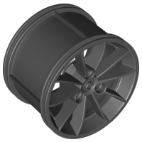 Wheel 62.3 x 42 Technic Racing Large in Black