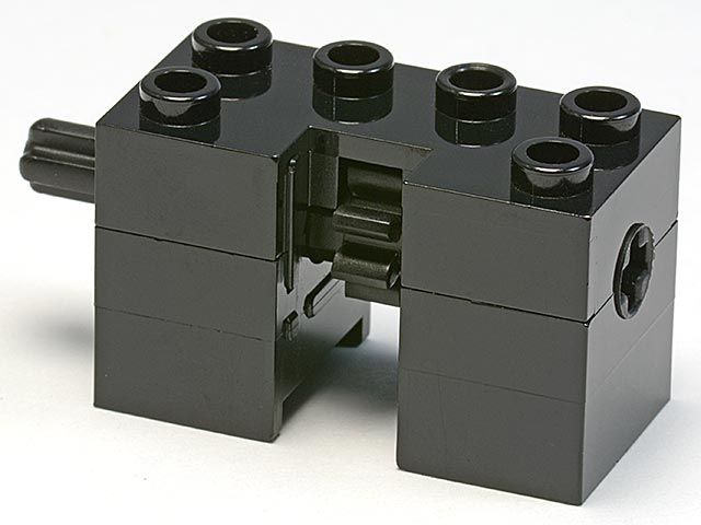 Technic Rack Winder [Complete Assembly] in Black