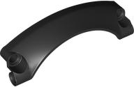 Technic Panel Car Mudguard Arched 9 x 2 x 3, Arched Top #42 in Black
