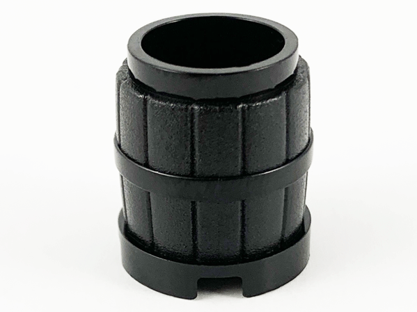 Barrel 2 x 2 x 2 in Black