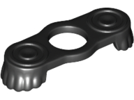 Minifig Neckwear Epaulette in Black