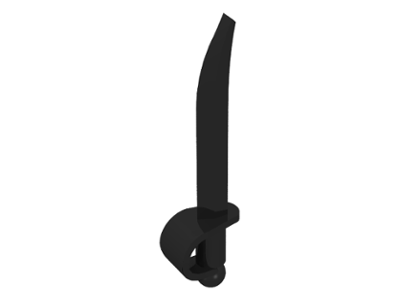 Weapon Sword / Cutlass in Black