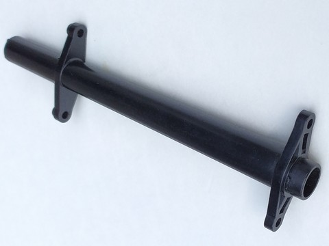 Boat, Mast Section Middle 13 2/3 H, without Bottom Connector Prong in Black