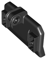 Duplo Bulldozer Shovel in Black