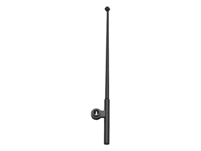 Equipment Fishing Rod 12L, Vertical Line Hole in Black