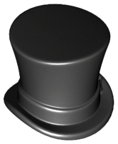 Tall Top Hat [PLAIN] in Black