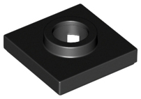 Turntable 2 x 2 Female in Black