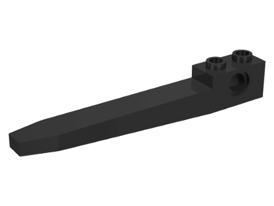 Technic Forklift Fork in Black