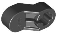 Technic Engine Crankshaft Center in Black